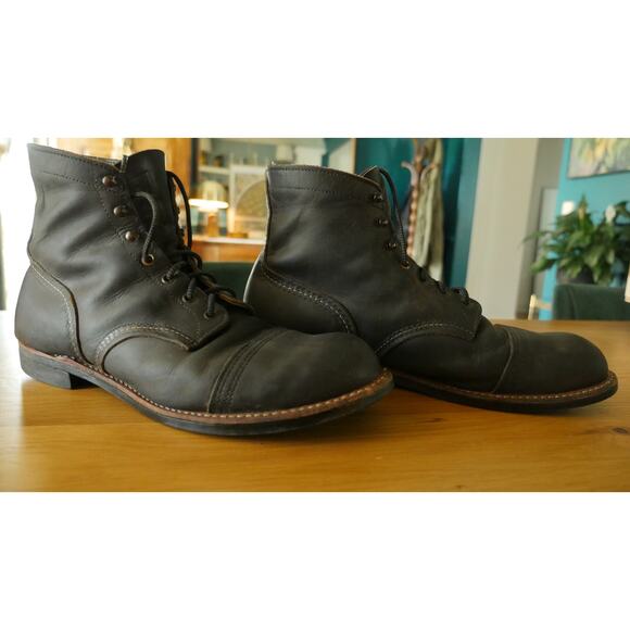 Red Wing Iron Ranger 8086 Charcoal Rough&Tough Heritage 13D - Picture 1 of 6